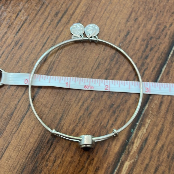 Alex and ani bangles with amethyst stone - Picture 3 of 3